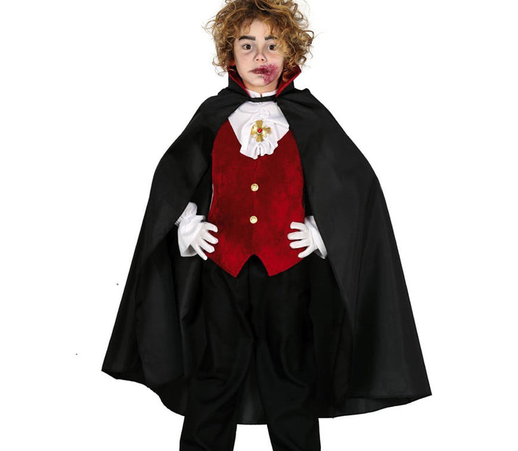 Halloween Cape Vampire Enfant 90cm