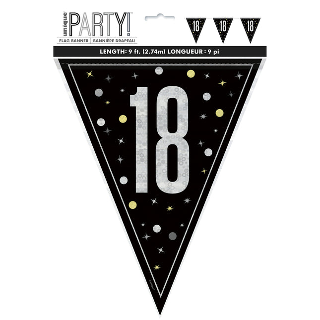 18 ans Drapeau 2.74m