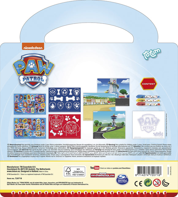 Livre de bricolage Paw Patrol