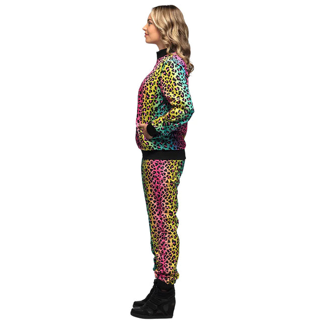 Panther Tracksuit Ladies Coloured