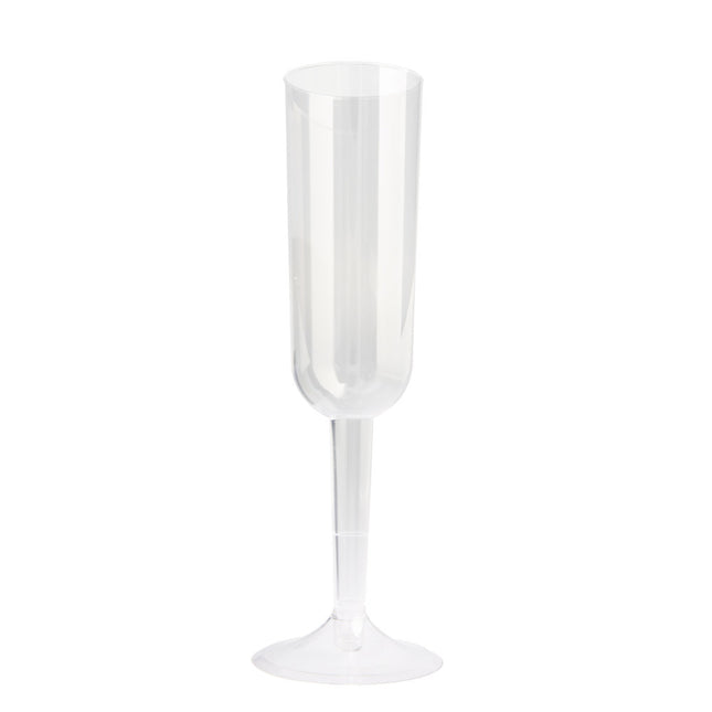 Verres à champagne transparents 207ml 4pcs