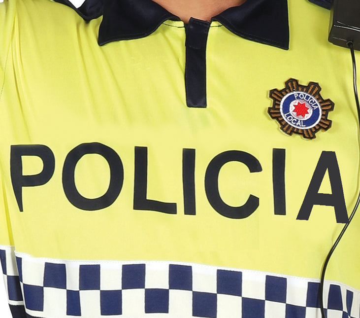 Costume de policier de quartier pour homme