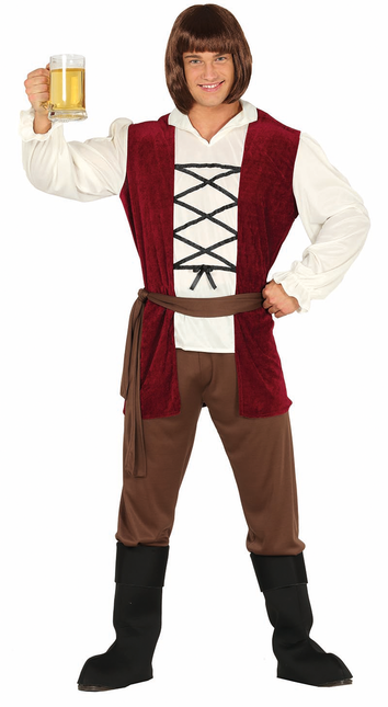 Costume d'aubergiste marron