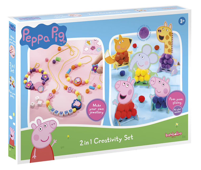 Ensemble de bricolage 2 en 1 de Peppa Pig