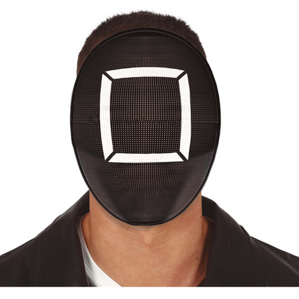 Masque carré noir