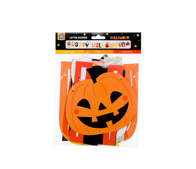 Guirlande de lettres d'Halloween 2.5m