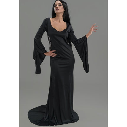 Costume Wednesday Robe Morticia