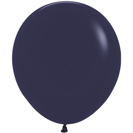 Ballons de baudruche bleu marine 45cm 25pcs