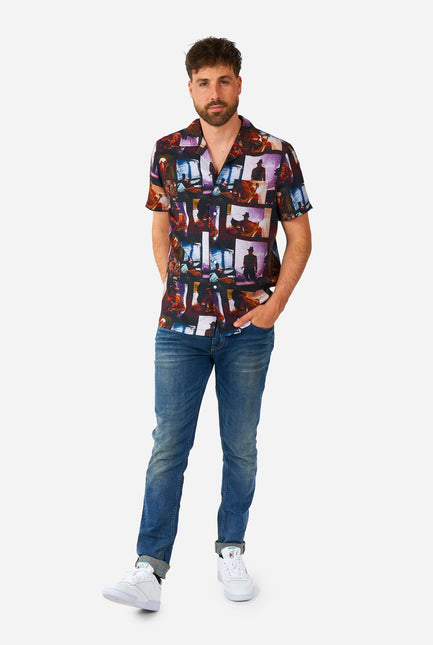 A Nightmare On Elmstreet Shirt Short Sleeves Men <tc>OppoSuits</tc>
