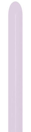 Ballons à modeler Nozzle Up Pastel Matte Lilas 5cm 152cm 50pcs