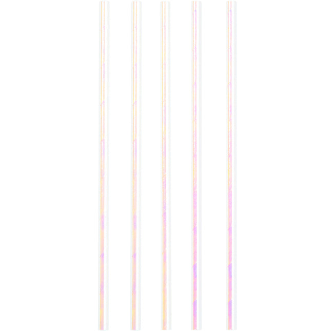 Pailles Holographiques 24pcs