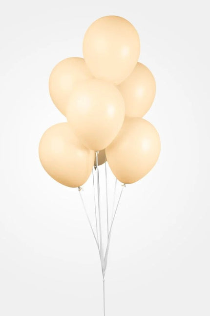 Ballons de couleur pêche Macaron pastel 30cm 100pcs