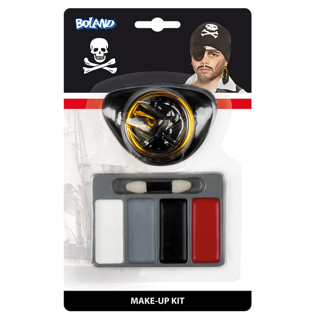 Set de maquillage pirate 4 pièces