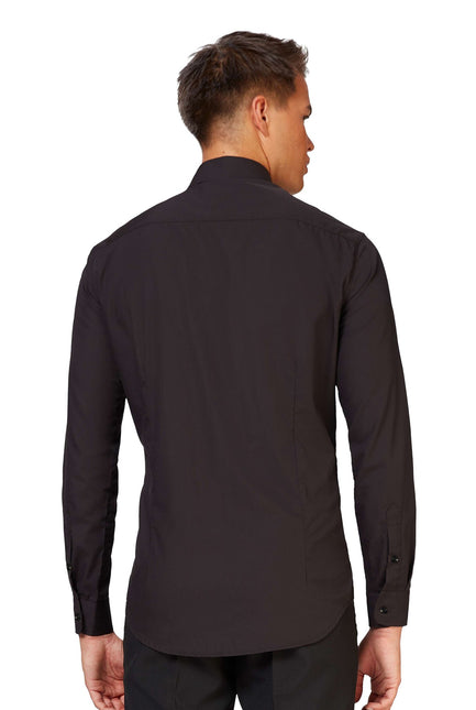 Chemise noire hommes <tc>OppoSuits</tc>