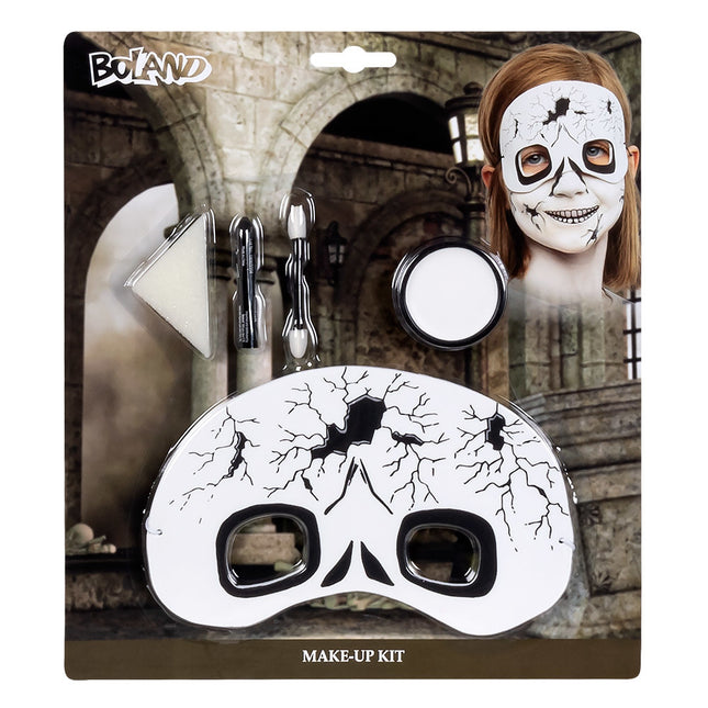Set de peinture d'Halloween crâne enfant