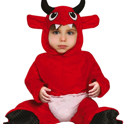 Costume d'Halloween Bébé Rouge