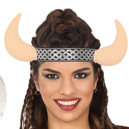 Costume viking marron pour femme