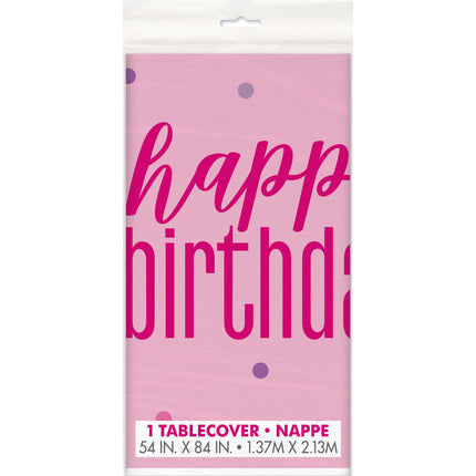 Nappe Happy Birthday Rose 2.13m