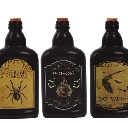 Bouteille de poison d'Halloween 19cm
