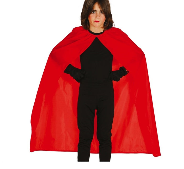 Cape d'Halloween Rouge Enfant 1m
