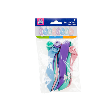 Ballons de baudruche colorés 30cm 8pcs