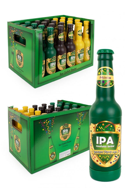 Tireur de confettis de bouteilles de bière Ipa