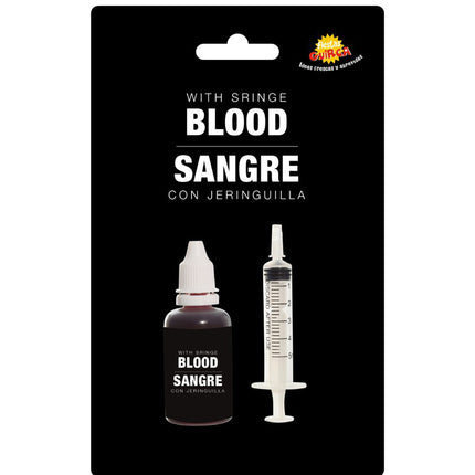 Seringue à faux sang