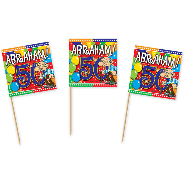 Pics Abraham 7cm 50pcs