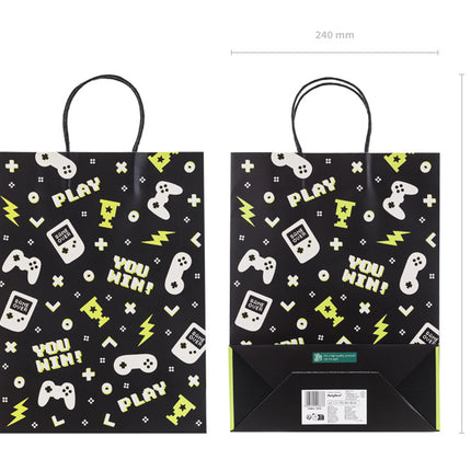 Sac cadeau de fête de jeu 32cm
