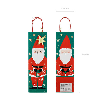 Sac cadeau Père Noël 36cm