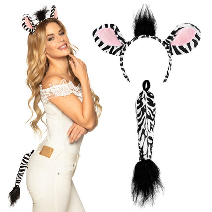 Costume de zèbre 2 pièces