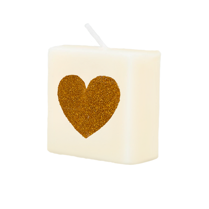 Bougie Alphabet Coeur 4cm