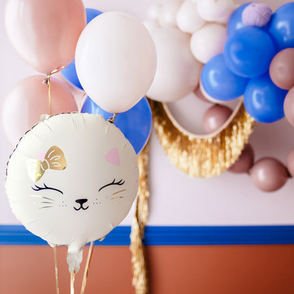 Ballon à l'hélium chat vide 45cm