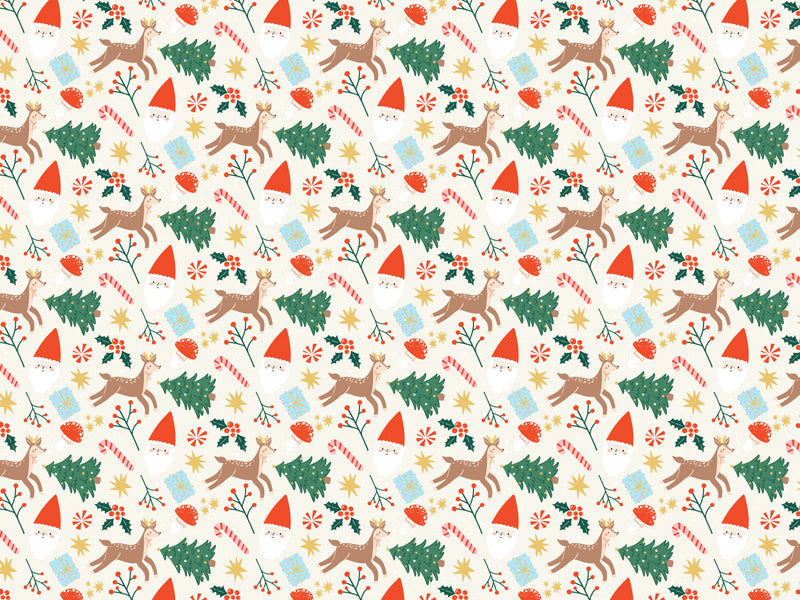 Papier cadeau de Noël 2m