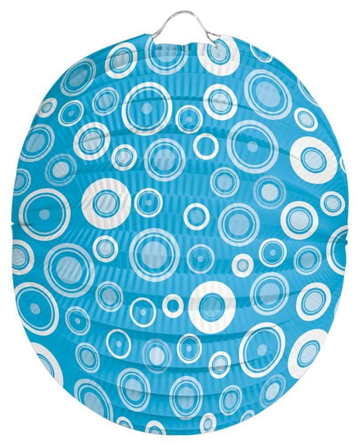 Bulle Lampion Bleu 22cm