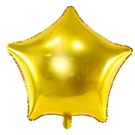 Ballon à l'hélium Star Gold Shiny Empty 48cm