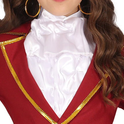 Costume de pirate fille rouge
