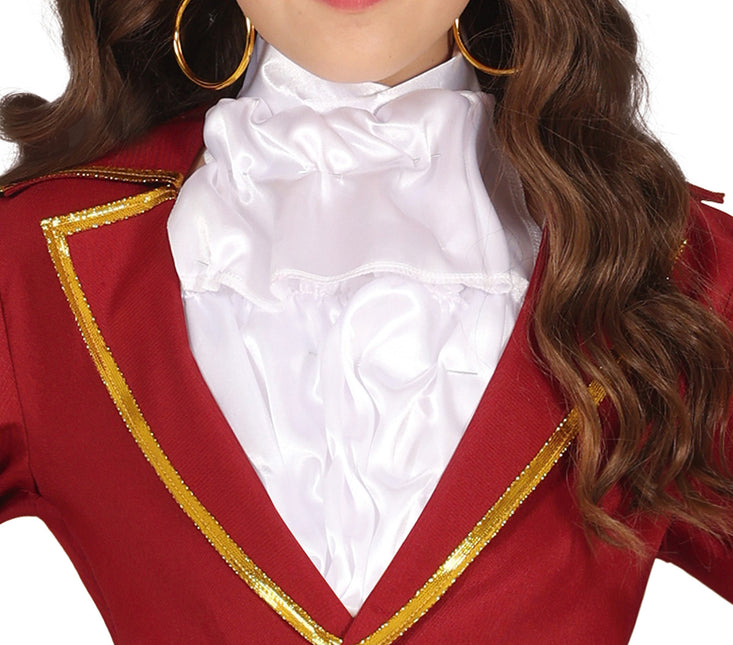 Costume de pirate fille rouge