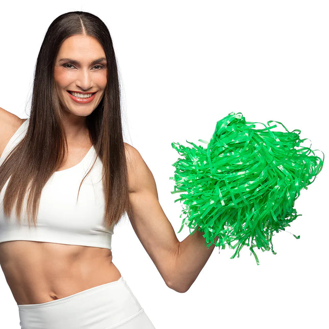 Pompom vert 34cm