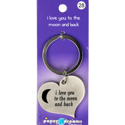 Porte-clés I Love You 10cm