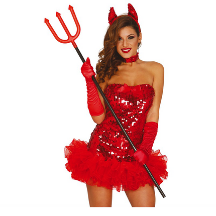 Halloween Trident Rouge 1.2m