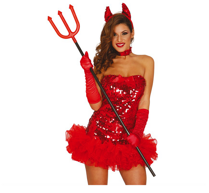 Halloween Trident Rouge 1.2m