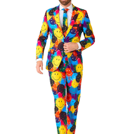 Smiley Drip Suit Men <tc>OppoSuits</tc>