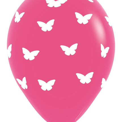 Ballons Butterflies Mix 30cm 25pcs