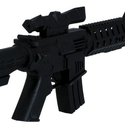 Faux pistolet avec viseur 44cm