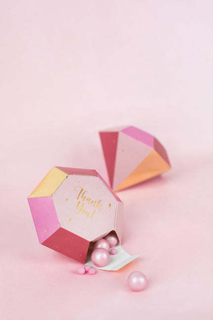 Boîte de dérivation Diamant 12cm 6pcs
