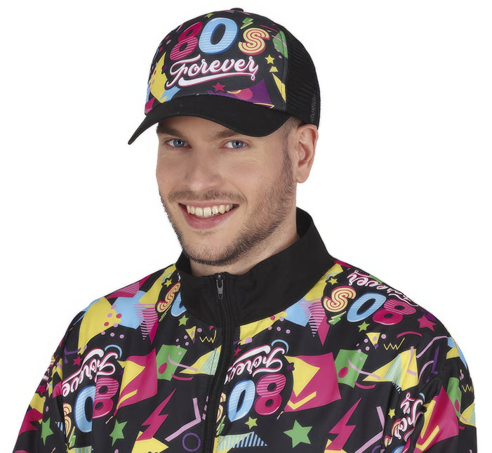 Casquette néon 80S