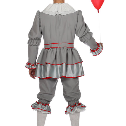 Costume de clown Gris