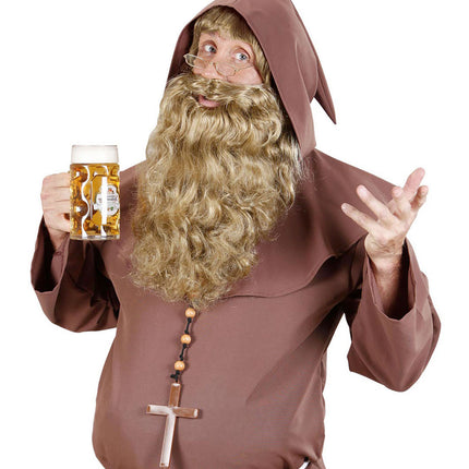 Fausse barbe blonde longue