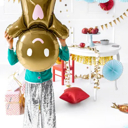 Ballon à l'hélium Pain d'épices vide 97cm